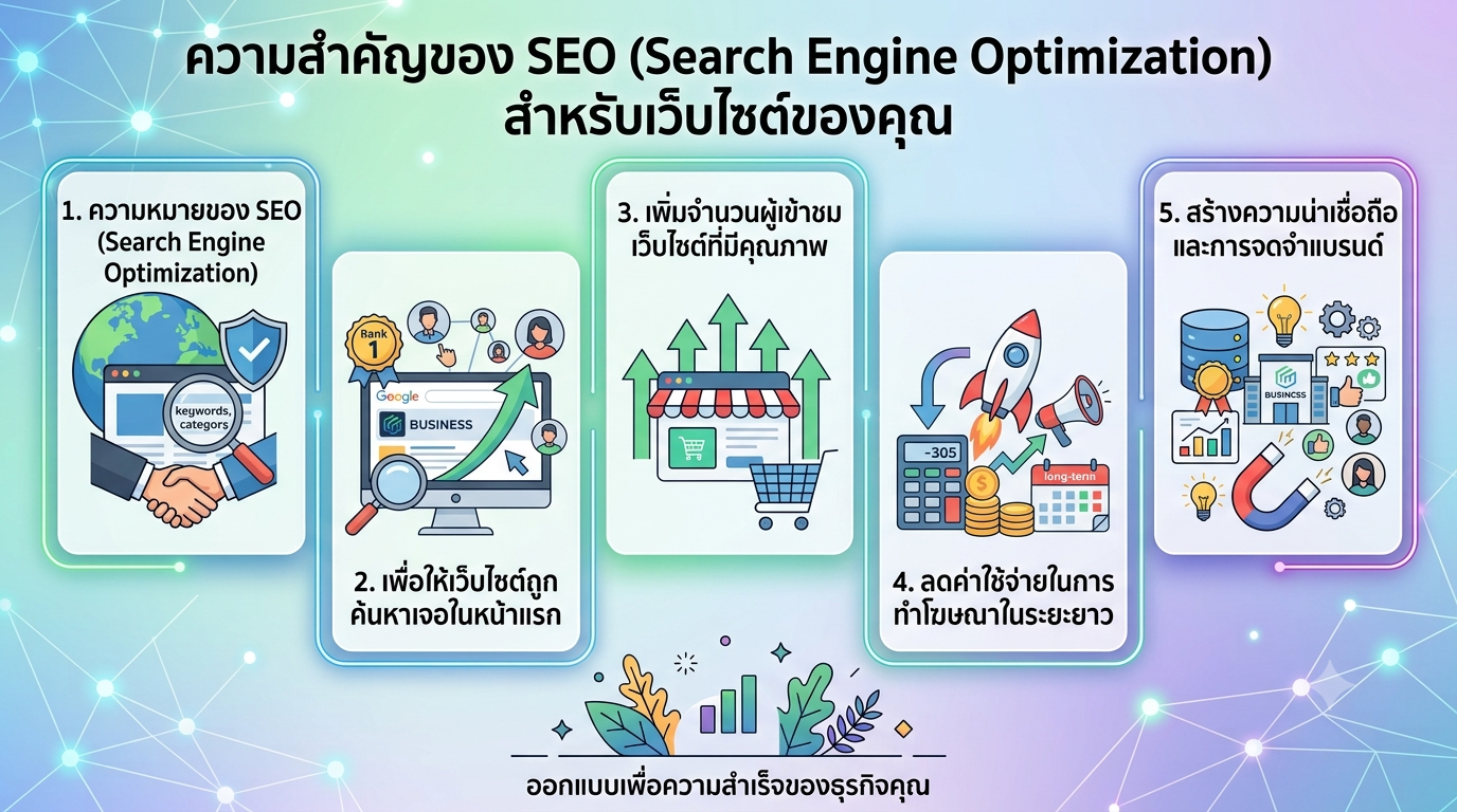 SEO คืออะไร? ทำไมธุรกิจต้องทำ SEO ให้เว็บไซต์ติด Google